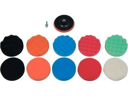 YATO ZESTAW DO POLEROWANIA 125mm, M14, 12szt.