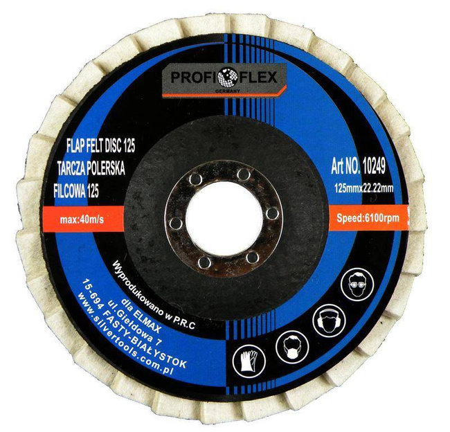 ŚCIERNICA FILCOWA 125mm