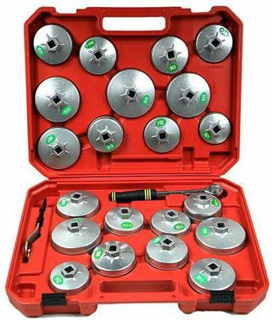 SILVER NASADKI DO FILTRÓW OLEJU 23szt.