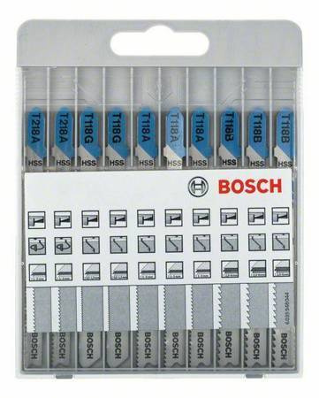 BOSCH BRZESZCZOTY "T" ZESTAW DO METALU  10szt