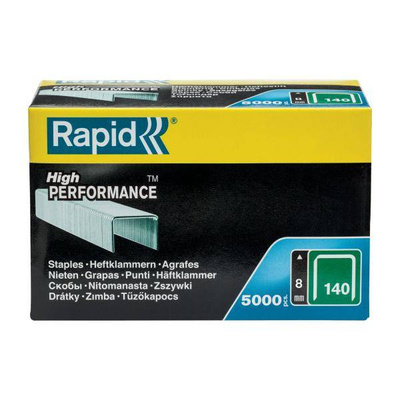 Zszywki Rapid z drutu płaskiego nr 140 (8 mm) - opakowanie 5000 szt. RAPID-11908111