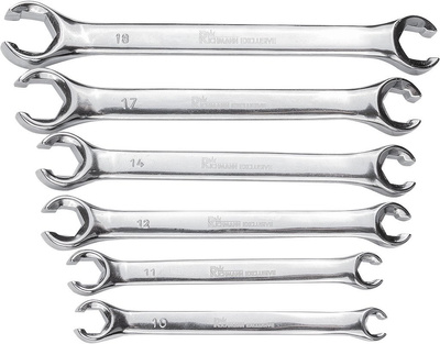 Zestaw kluczy płasko oczkowych z grzechotką, oczkowych TORX, kluczy do przewodów hamulcowyc, kluczy typu "C" Corona Exclusive C1203