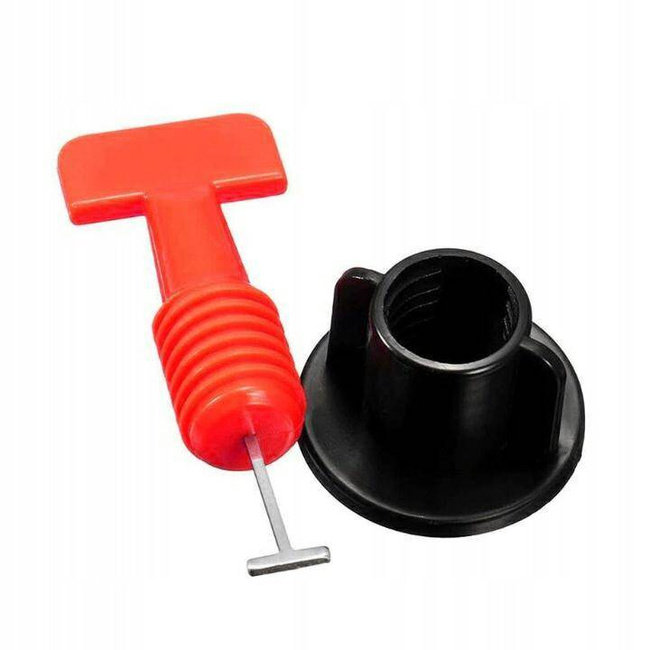 SYSTEM POZIOMOWANIA PŁYTEK  50szt. + 1 KLUCZ