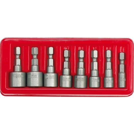 VOREL NASADKI 5-13mm, MOCOWANIE 1/4" kpl 8szt.