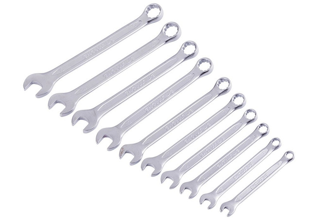 Klucze płasko - oczkowe satynowe 6-24 mm 18 szt. Corona / Richmann Exclusive C8343