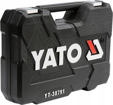 YATO ZESTAW KLUCZY  108el 1/2" / 1/4"