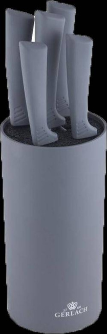 GERLACH.ZESTAW NOŻY W BLOKU  5szt. SMART