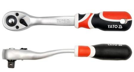 YATO GRZECHOTKA 1/2" WYGIĘTA 72 - ZĘBY  0732