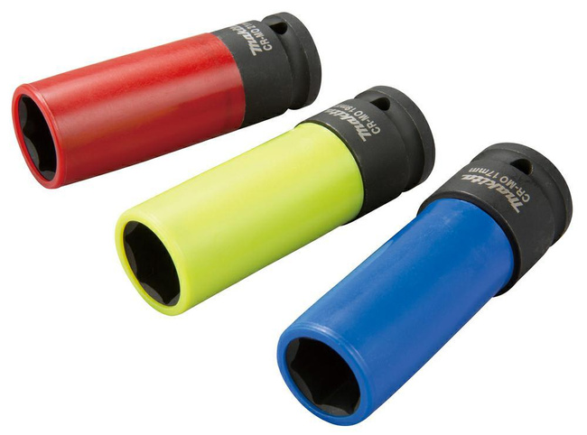 MAKITA ZESTAW NASADEK UDAROWYCH DO KÓŁ 17 19 21mm