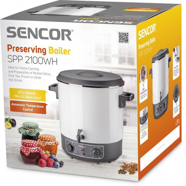 Garnek Do Pasteryzacji Sencor SPP 2100WH