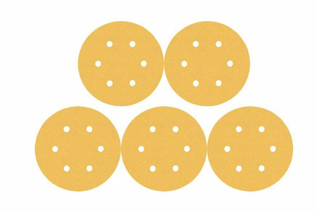 BOSCH KRĄŻEK 150mm EXC470 P 40 Z OTWORAMI /5szt.