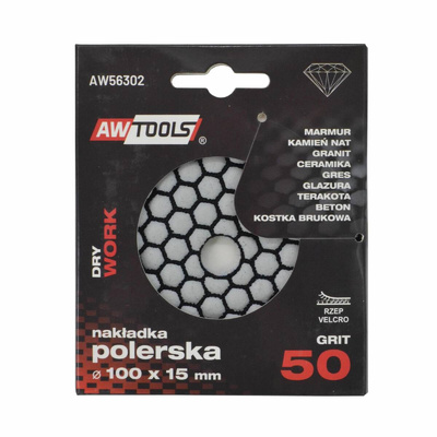 AW NAKŁADKA POLERSKA 100mm  GR.  50 S NA SUCHO