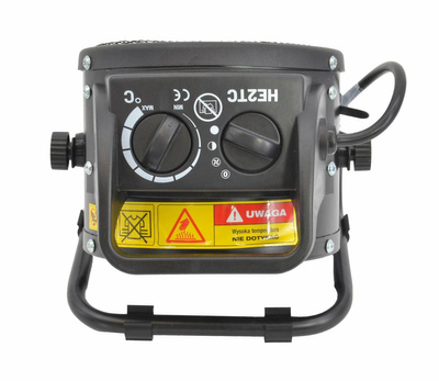 AW NAGRZEWNICA ELEKTRYCZNA TUBA  2KW HE2TC /BLACK LINE