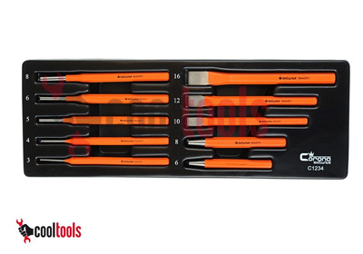 Przecinaki, przebijaki i punktaki 10 szt. Corona Exclusive C1234