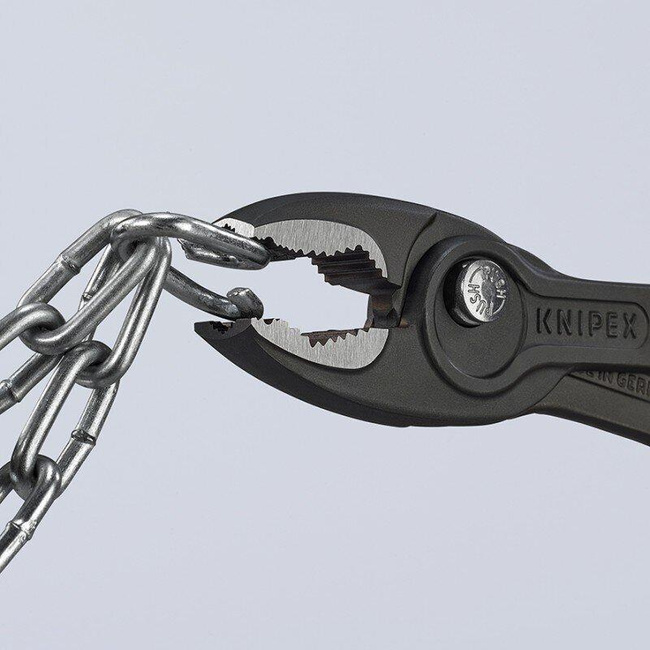 Szczypce zaciskowe TwinGrip z złączem przesuwnym, 200 mm 8201200 - KNIPEX