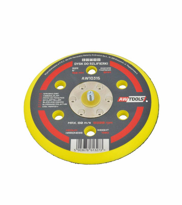 AW DYSK DO SZLIFIERKI MIMOŚRODOWEJ PNEUMATYCZNEJ 150mm