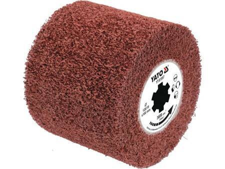 YATO SZCZOTKA DO SATYNIARKI P120  (WŁÓKNINA)