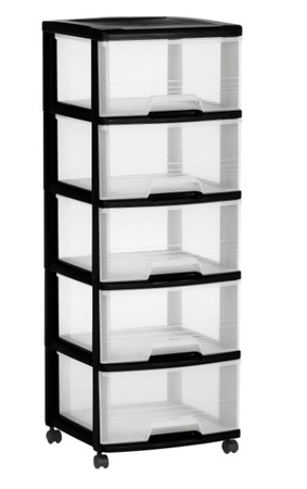 REGAŁ NA KÓŁKACH 5x20L CURVER