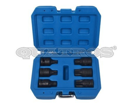 Quatros Zestaw kluczy udarowych 1/2" TORX T55-T100 QS50067