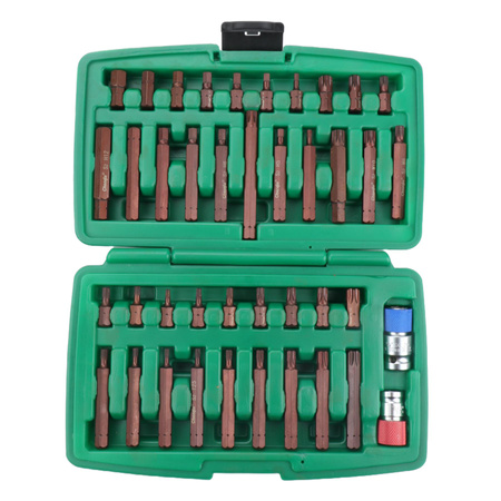 Zestaw końcówek wkrętakowych 41 szt. (IMBUS, TORX, SPLINE) S2 CL100841 - CHANGLU TOOLS