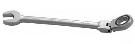 Klucz płasko oczkowy przegubowy z grzechotką metryczny Jonnesway W66