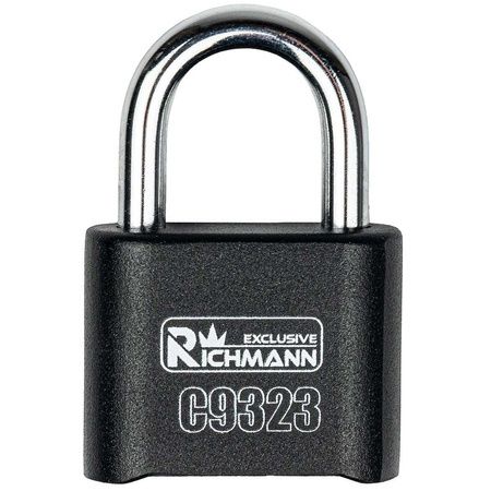 KŁÓDKA NA SZYFR CZARNA 50MM RICHMANN EXCLUSIVE C9323