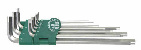 Komplet kluczy imbusowych, ampulowych z nacięciem do obrobionych śrub H22S109S Jonnesway