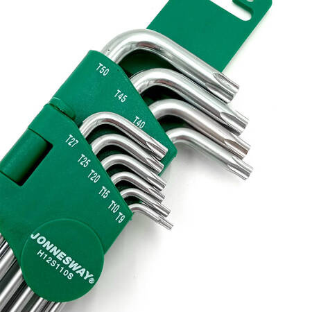 JONNESWAY KLUCZ TORX TYP "L" KOMPLET 10cz. BARDZO DŁUGIE  H12S110S