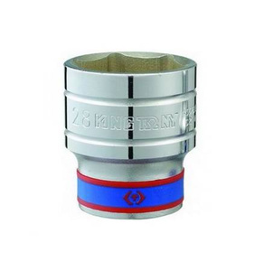 KING TONY NASADKA KRÓTKA 1/2" 21mm x 38mm 6-KĄTNA CHROM