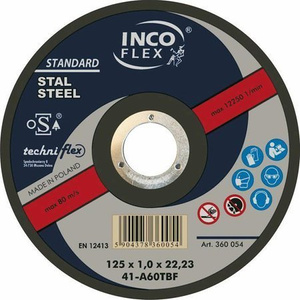 TARCZA METAL SZLIF.INCOFLEX  125*6,5