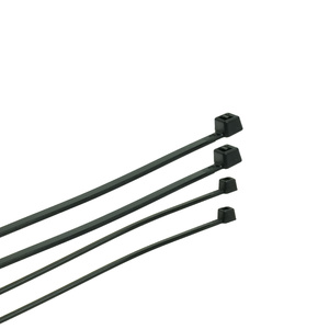 PLASTROL OPASKA PLASTIKOWA CZARNA  4,8 x 450mm 50szt.