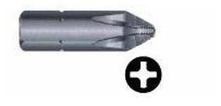 JONNESWAY KOŃCÓWKA KRZYŻOWA PH4 x 25mm  6-kąt. 1/4"