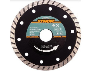 STHOR TARCZA DIAMENTOWA 125 x 22,2mm TURBO 08791