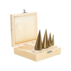 AWTOOLS WIERTŁO STOPNIOWE HSS-TIN / KPL.4szt.