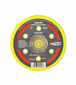 AW DYSK DO SZLIFIERKI MIMOŚRODOWEJ PNEUMATYCZNEJ 125mm