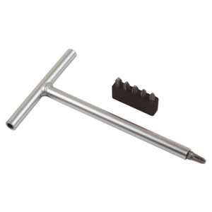 Uchwyt T, zestaw bitów JIS 1/4'' 6 sztuk GB9000 - ELLIENT TOOLS