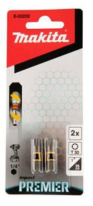 MAKITA KOŃCÓWKA WKRĘTAKOWA T30-25mm /2szt. IMPACT PREMIER