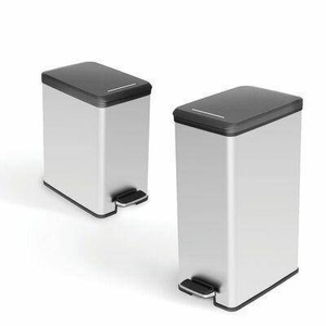 CURVER KOSZ NA ŚMIECI SLIM BIN 25L   /IML METALIZOWANY