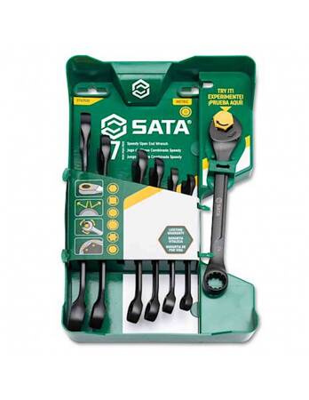 ST47530 SATA ZESTAW 7 KLUCZY PŁASKO OCZKOWYCH 