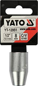 YATO ADAPTER DO BITÓW 1/2"  8mm