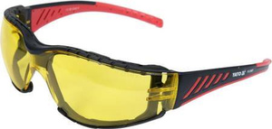 YATO OKULARY OCHRONNE KOMFORT+ ŻÓŁTE