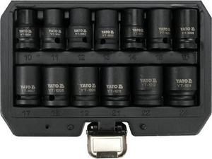 YATO NASADKI UDAROWE 13cz. 1/2"   10-24mm