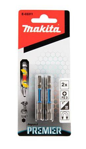 MAKITA KOŃCÓWKA WKRĘTAKOWA PZ3-50mm /2szt. IMPACT PREMIER