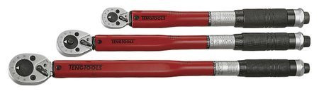 Zestaw kluczy dynamometrycznych 3/8" 1/2" 5-200 Nm 3 szt. TengTools
