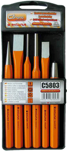 Zestaw przecinaków, przebijaków i punktaków (6 szt.) Corona Exclusvie C5803