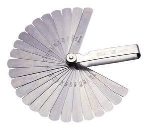 Szczelinomierz listkowy prosty 32 płytki SATA 09407