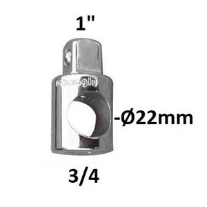 Adapter 3-drożny 3/4" - 1" CL203201 - CHANGLU TOOLS