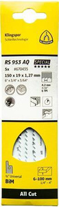 KLINGSPOR BRZESZCZOT DO PIŁY SZABLASTEJ 150x19x1,27mm RS 953 AQ /5szt.