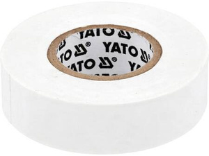 YATO TAŚMA ELEKTOIZOLACYJNA 19mm x 20m BIAŁA