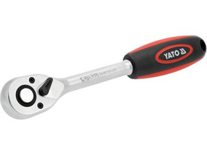 YATO GRZECHOTKA PROSTA Z PLASTIKOWĄ RĘKOJEŚCIĄ 1/2" 90T